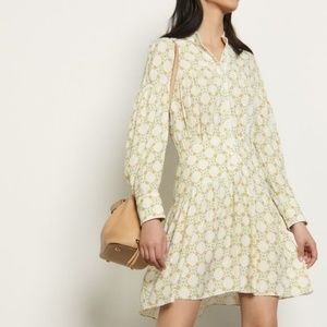 Sandro Dress In Printed  Jacquard